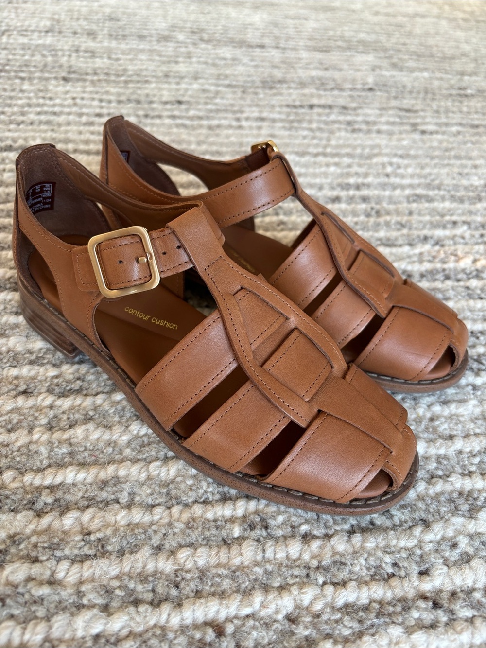 Clarks Signature Leather Fisherman Sandal